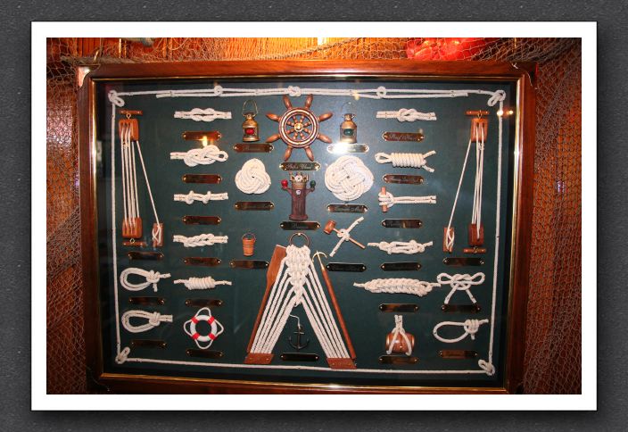 un tableau noeuds marins 